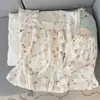 Pijama de verano nuevo para mujer, shorts de manga corta, algodón nube suave y amigable con la piel, conjunto de ropa de casa elegante y lindo, artículo popular