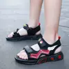 Zapatillas para Niños Zapatos de Malla para Niños Pequeños, Medianos y Grandes Zapatos para Correr Primavera y Otoño Nuevos Zapatos Casuales de Cuero