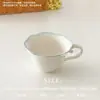 Disponible para dropshipping: un plato de postre lujoso y elegante, un juego de té refinado, un plato cerámico en relieve tridimensional estilo francés para uso doméstico