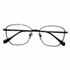 M90118 Nuevos Lentes Versátiles para Hombres y Mujeres, Armazones de Metal, Celebridades de Internet, Moldean la Cara Miopía, Se Pueden Equipar con Lentes de Graduación