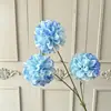 Conjunto de 3 bolas de flores requintadas flores artificiais para casamentos, decorações de corredor de casamento, arranjos florais, decoração de casa, flores de seda