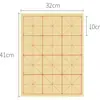Papel de borde irregular con líneas de cuadrícula para la práctica de caligrafía con pincel, papel de caligrafía especial para principiantes, papel semi-crudo engrosado para caligrafía y pintura al por mayor