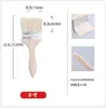 Fabricante en stock mango de madera cerdas de cerdo pincel de pintura pincel para barbacoa sin pelusa pincel de pelo plano herramientas de ferretería pincel de pintura