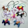 Pendente de Couro do Ano do Cavalo Pingente Criativo de Pônei Acessório de Couro PU Recheado Desenho Animado Exquisito Pingente de Bolsa de Pônei