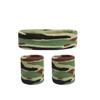 Traje de Muñequera Jacquard Camuflaje Absorbente de Sudor para Deportes, Multicolor, Guía de Sudor para Correr al Aire Libre, Muñequera de Pelo
