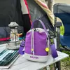 Bolso bandolera nuevo, mochila para teléfono móvil, nueva mochila bandolera impermeable de color block simple 2026, mochila elegante para niñas