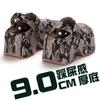 Zapatos de Agujeros Estampado de Leopardo 9cm Moda de Verano para Mujer Calzado Elevador para Playa Chanclas Gruesas Antideslizantes Sandalias Celebradas en Internet para Mujer