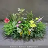 Novo Arranjo Grande de Chão para Casamento Banquete de Noivado Flor Artificial de Seda Acabado Arranjo Floral Decorativo Corredor Arte Floral para Casamento