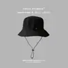 Sombrero de Pescador Impermeable, Sombrero Cubeta Plegable con Bolsa, Sombrero de Senderismo de Verano Fino de Secado Rápido para Exteriores, Sombrero para el Sol para Hombre, de Mujer
