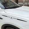 Colorido Laser Texto Adesivo Do Carro Ping An Jixiang Corpo Porta Traseira Do Portador Do Vidro Scratch Cover Car Adesivo Decoração