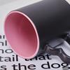Taza interior que cambia de color con transferencia de calor, Taza con imagen interior de color esmerilado, Taza de porcelana para regalo navideño con foto publicitaria imprimible
