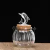 Botella de Vidrio con Tapón de Corcho Transparente Botella de los Deseos Creativa Botella Cielo Estrellado Arcoíris Botella de la Suerte de Deriva Botella para Bebidas Lista para la Venta