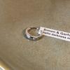 Anillo de Cruz de Zircón Estilo Frío Ins para Mujer, Apertura Ajustable, Zircón, Moda, Elegante, Anillo de Alta Gama