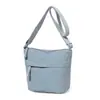 Bolso Cubo de Lona para Mujer, Bolso de Hombro de Gran Capacidad, Nuevo Bolso Cruzado Casual para el Trabajo 2026, Ligero, Color Caramelo