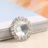 Corrente de Garra 20mm Placa Redonda Flor Fivela de Strass Laço Acessórios de Cabelo DIY Feito à Mão Materiais Acessórios de Joia Fabricante