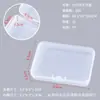 Caja Plana Transparente para Almacenamiento de Plástico Caja de Almacenamiento para Puzzles Caja para Guardar Pinceles Caja para Compilación de Documentos y Facturas de Escritorio Caja de Embalaje