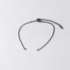 Venta caliente 2 mm delgado color acero oro oro rosa acero inoxidable DIY pulsera cadena accesorios tamaño opcional pulsera