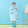 Hombre Miau Miau Bilus Articulación EVA Impermeable Infantil Tira Reflectante Mochila Escolar Estudiante Jardín de Infancia Poncho de Dibujos Animados