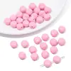 Cuentas Redondas de Acrílico de Color Sólido de 10 mm para Collares y Pulseras Hechos a Mano DIY, Cuentas Sueltas, Accesorios para Joyería, Materiales al por Mayor