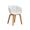 Silla de Entrenamiento Minimalista Nórdica con Marco de Acero Galvanizado en Forma de Lazo, Silla de Plástico Grueso Apilable Multicolor, Directo de Fábrica