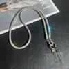 Creativo Nuevo Estilo Lujo Ligero Alta Gama Pedrería Cadena Cruzada Moda Versátil Adorno Colgante Cadena Colgante Cordón para Teléfono Móvil A Prueba de Caídas