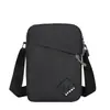 Bolso Cruzado para Hombre Estilo Nuevo Negocios Viaje Unisex Bolso Cuadrado Pequeño Bolso de Hombro Oxford Bolso de Mano para Documentos al Hombro Venta al por Mayor