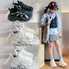 Zapatillas Chunky para Niños Primavera y Otoño Transpirables de Cuero para Niños y Niñas, Ligeras Antideslizantes para Niños, Zapatos Casuales para Escuela Primaria