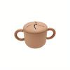 Taza de alimentación de silicona nueva transfronteriza, Taza de alimentación de silicona para niños, Taza de alimentación de silicona para bebés
