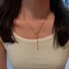 El Popular Collar de Flor de Margarita y Luna Creciente de Xiaohongshu es Exquisito, Único y Versátil, Collar Largo con Borlas, Envío Directo de Una Pieza