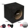Caixa de diafragma de graves caixa de pistola modificação de áudio Bluetooth alto-falante de 4 polegadas 5 polegadas 6 polegadas 6,5 polegadas caixa de madeira caixa em favo de mel