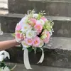 Buquê de Noiva para Casamento Estilo Coreano, Buquê de Certificado de Casamento, Adereços para Fotografia de Casamento com Tema Floresta, Buquê de Flores de Mão
