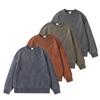 Ropa para Hombre North Boundary Marca de Moda Americana Otoño 2025 Nuevo Suéter Retro de Cuello Redondo Suéter de Punto para Hombre y Mujer Chaqueta