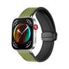 Adequado para Huawei Watch Padrão Cavalo Maluco Fit3 Adesivo de Silicone Couro Genuíno Fivela Dobrável Magnética Pulseira de Relógio Fit4Pro Negócios