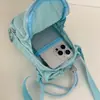 Bolsa ligera para teléfono móvil para estudiantes hombres y mujeres, bolsa para botella de agua, bolsa para paraguas, bolso bandolera multicapa, bolso de hombro para deportes al aire libre para taza de agua