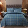 Directo del FabricanteFunda de Edredón Individual de Sarga Engrosada Cepillada, Amigable con la Piel, Adecuada para Dormir Desnudo, Ropa de Cama de una Pieza, Compra al por Mayor