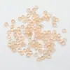 Anel semicírculo opala fundo plano multicolor 4mm disco redondo acessórios para vestuário acessórios para brinco incrustado material diy