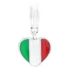 Panjia hilo comercio exterior nuevo colgante de bandera personalidad caliente moda pulsera de esmalte DIY femenina con cuentas