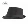 Chapéu Fedora Pequeno Fashion Espesso Outono e Inverno Masculino, Unissex Britânico Retrô Simples Casual Versátil Chapéu Jazz para Homens