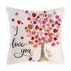 Transfronterizo Amazon Nuevo Día de San Valentín Sofá Protección de Cintura Globo de Amor Bicicleta Flamenco Decorativo Mesita de Noche Bolsa Suave