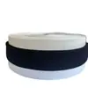 Fita Espinha de Peixe Preto e Branco, Fita de Algodão Puro com Padrão Espinha de Peixe Branco Natural, Acessórios para Vestuário e Têxteis Domésticos, Fita de Acabamento, Atacado de Fita de Algodão