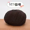Fio de Algodão Real para Acessórios de Bonecas DIY Feitos à Mão, Materiais de Artesanato, Tricô de Suéteres de Bebê, Fio para Crochê