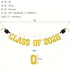 Directamente del fabricante: Decoración para Fiesta de Graduación Banderines de Cadena, Birrete de Graduación, Guirnalda Clase de 2027, Decoraciones Colgantes Redondas
