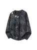 Moletom Redondo da Moda, Novo, para Homens e Mulheres, Estilo Outono e Inverno, Blusa Pulôver Solta de Marca da Moda, Roupa Casual de Manga Longa para Casal