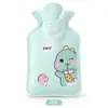 Bolsa de Água Quente Descartável de Inverno Antiescamento Desenho Animado Pelúcia Bolsa de Água Quente Estudante Portátil Enchível Quente Bebê Injeção de Água Bolsa de Calor