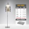Electrochapado accesorios de escaparate de tienda de ropa de modelo para niños de alta gama maniquí de cuerpo entero para niños y niñas