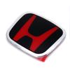 Aplicável à 10ª geração de Civic, Feng fan, Accord, Jide, CRV, Qizhi, volante modificado, logo H, logo vermelho, adesivo de carro