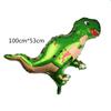 Novo balão de filme de alumínio de dinossauro Triceratops Tyrannosaurus Rex Brontosaurus tema de dinossauro decoração de festa balão atacado