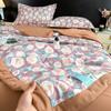 Colcha Fresca de Verão Colcha Dupla para Ar Condicionado Colcha Fina de Verão para Dormitório Individual Colcha Dupla para Primavera e Outono Lavável Colcha para Secagem na Hora do Almoço