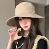 Sombrero de pescador de secado rápido para mujer primavera y verano sombrero para el sol anti-ultravioleta para exterior ciclismo montañismo sombrero de cubo vaquero occidental para hombre