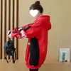 Forrada de forro polar y engrosada, una excelente opción para mujeres de talla grande 150 kg Sudadera de otoño e invierno para mujer de talla grande, chaqueta murciélago holgada y de gran tamaño